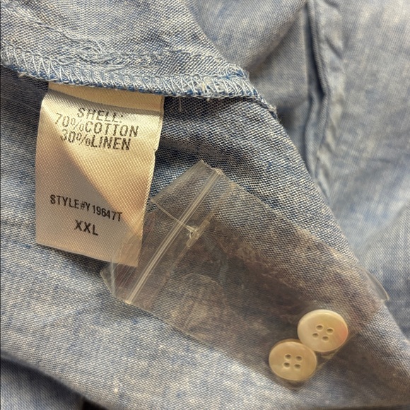 Tuckernuck Pomander Place Jolene Midi Chambray Dress XXL - Picture 15 of 16